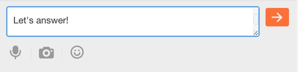 answer form
